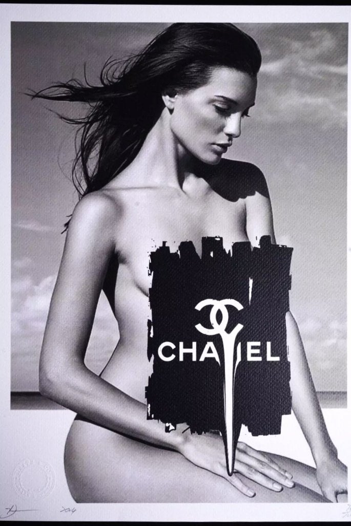 DEATH NYC (1979) - Chanel, Gesigneerd, Verzenden, Personages en Fantasiefiguren, Lithografie
