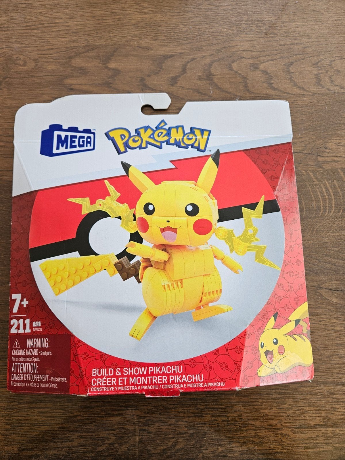 Ongeopend! Mega Construx Pokémon Pikachu Bouwset, Ophalen, Nieuw, Megabloks