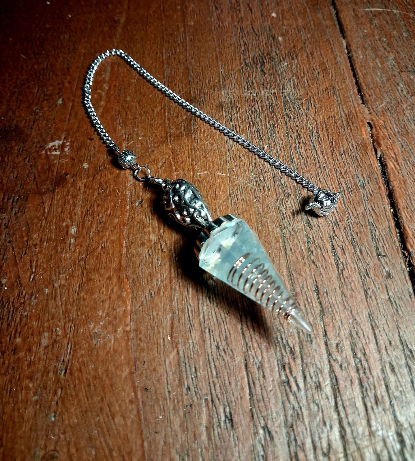Nieuw! Spirituele Kristallen Pendel (Orgon/Hars), Ophalen of Verzenden, Nieuw