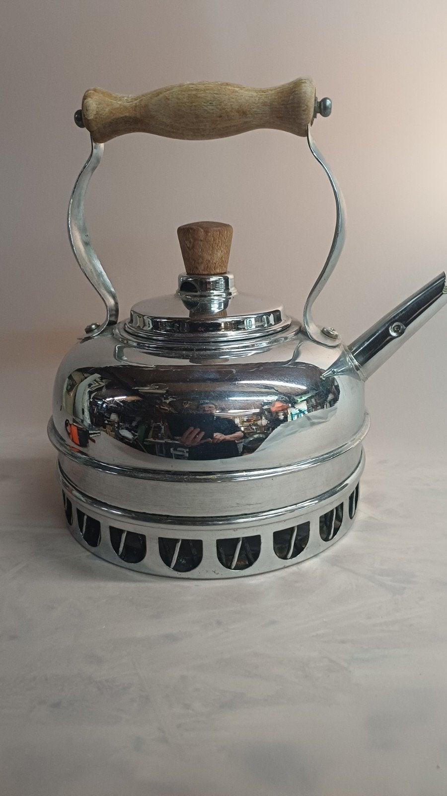 snelkook gasfluitketel vintage, Ophalen of Verzenden