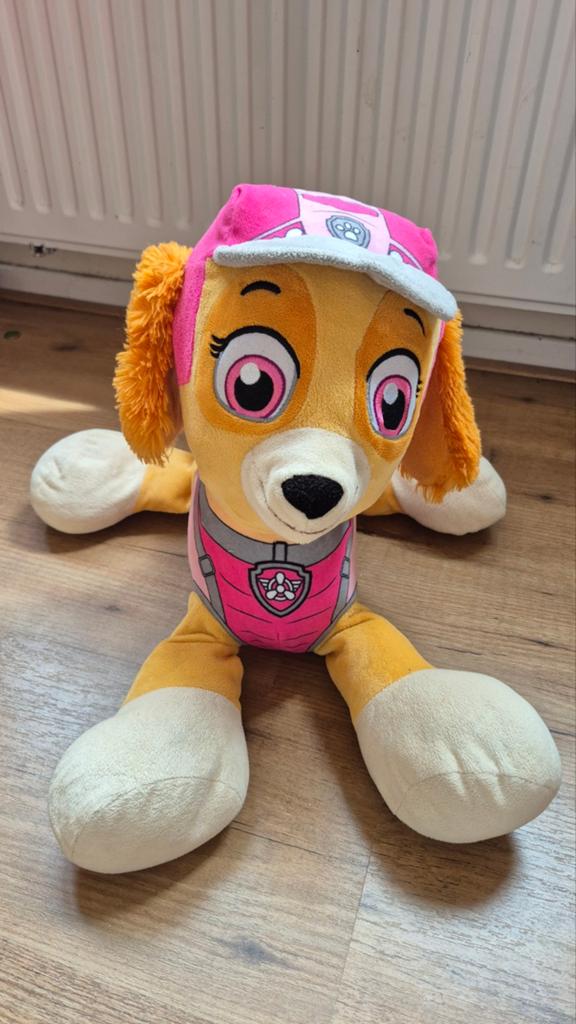 Grote Skye Knuffel Paw Patrol, Overige merken, Zo goed als nieuw, Middelgroot (20 tot 80 cm), Roze