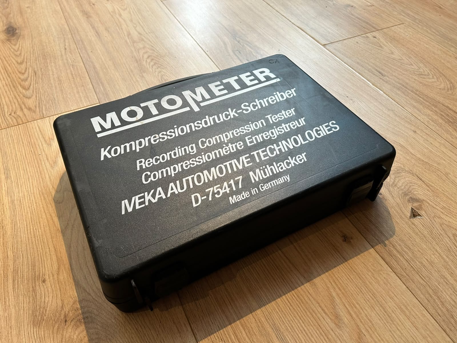 Motometer compressiemeter set diesel/ benzine, Auto diversen, Ophalen of Verzenden, Zo goed als nieuw