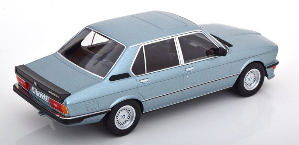 BMW M535i '80 L.BlAUW metallic schaal 1/18 NOREV ref. 183269, Ophalen of Verzenden, Nieuw, Auto, Norev