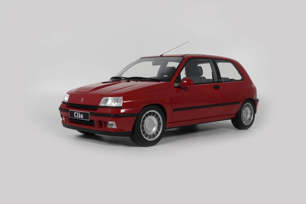 GT Spirit 1:8 Renault Clio 16S Rouge VIF 1991 incl. showcase, Ophalen, -, Nieuw, 1:5 t/m 1:8