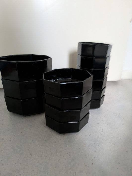 te koop aangeboden vintage bakjes, Ophalen, Overige merken, Overige stijlen, Glas