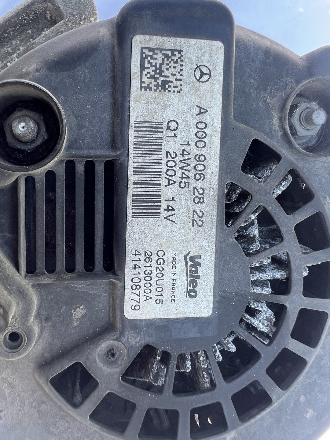 DYNAMO MERCEDES W204 W212 VITO VIANO SPRINTER A0009062822, Ophalen, Gebruikt, -, -
