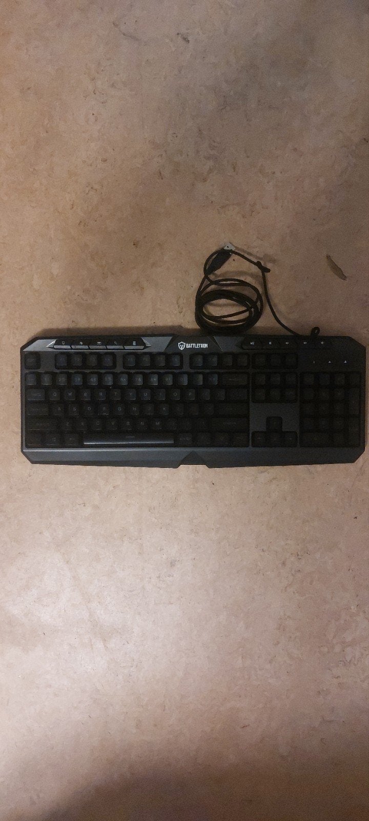 Battletron Gaming Toetsenbord - Bedraad, Qwerty, Battletron, Gebruikt, Gaming toetsenbord, Ophalen of Verzenden