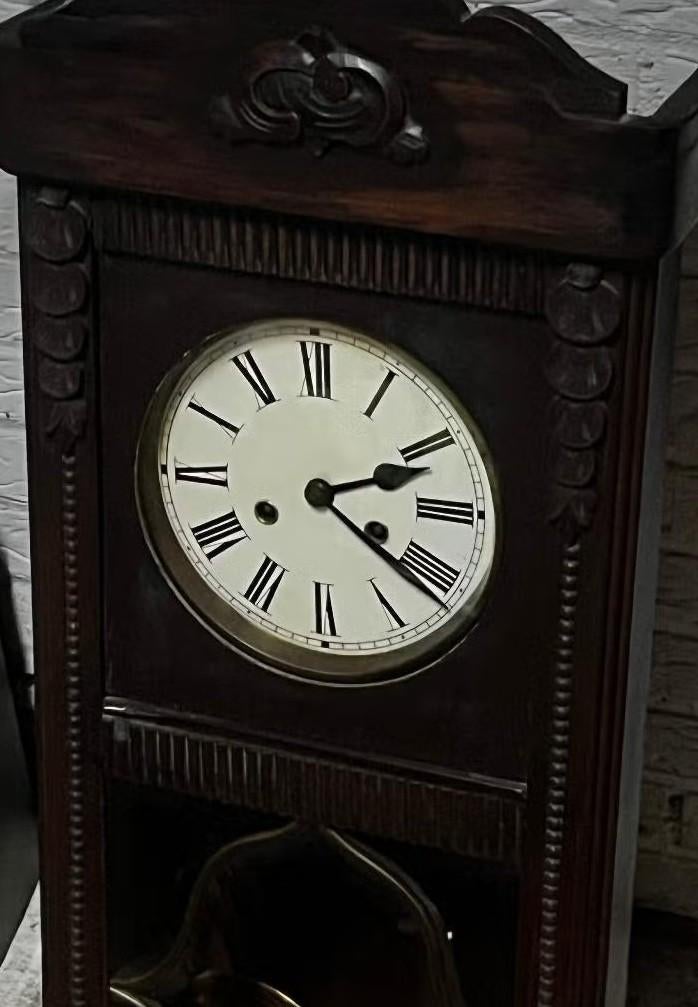 Antieke bakregulateur, Ophalen
