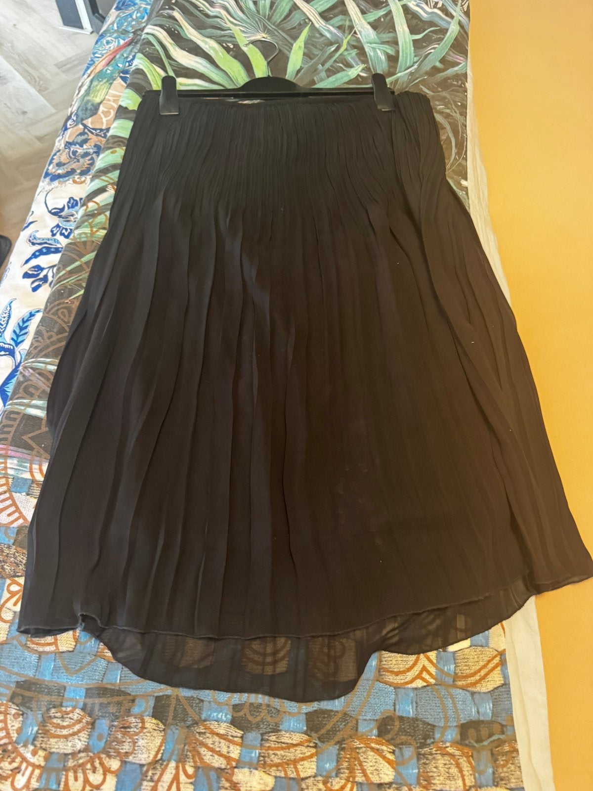 Sommermann - zwarte plissérok - maat 42, Kleding | Dames, Rokken, Zwart, Maat 42/44 (L), Ophalen of Verzenden, Zo goed als nieuw