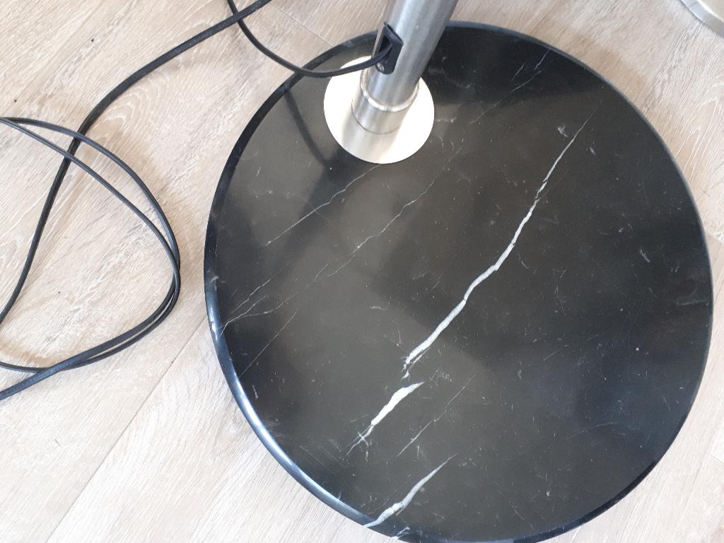 Booglamp, Ophalen, Zo goed als nieuw, Wit, Metaal