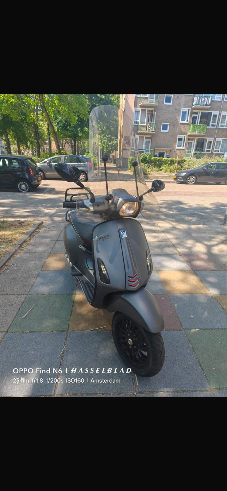 Vespa sprint 2017, Fietsen en Brommers, Ophalen, Zo goed als nieuw, Benzine