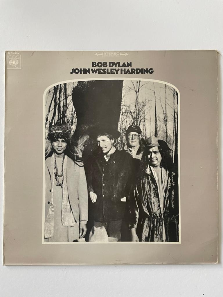 Bob Dylan - John Wesley Harding LP (CBS S 63252), Ophalen of Verzenden, 1960 tot 1980, Zo goed als nieuw, 12 inch