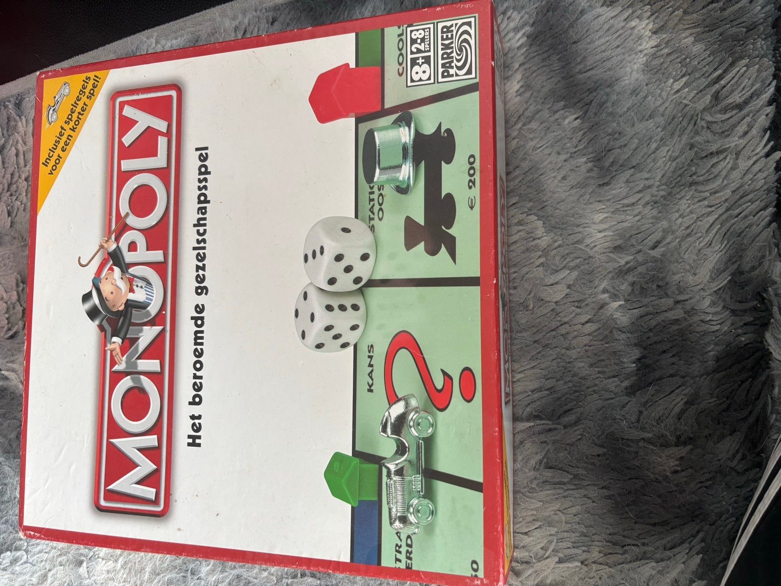 Monopoly: Het beroemde gezelschapsspel, Drie of vier spelers, Ophalen, Zo goed als nieuw