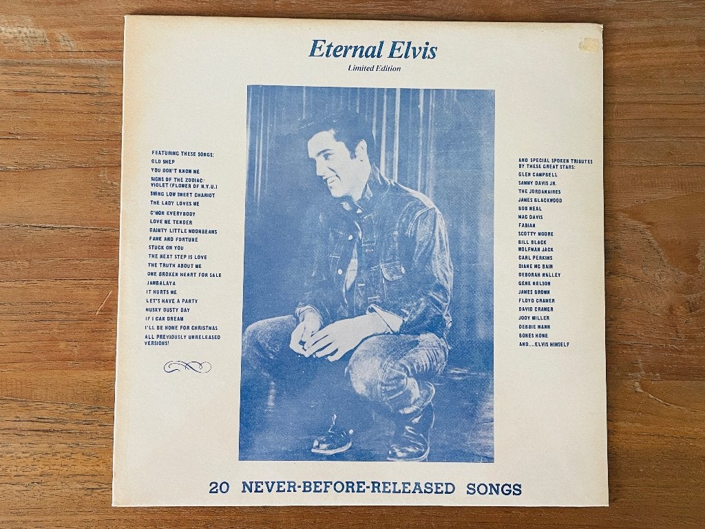 Elvis Presley - Eternal Elvis - Import LP - 1979 (SEALED), LP, Import, 12 inch, Nieuw in verpakking