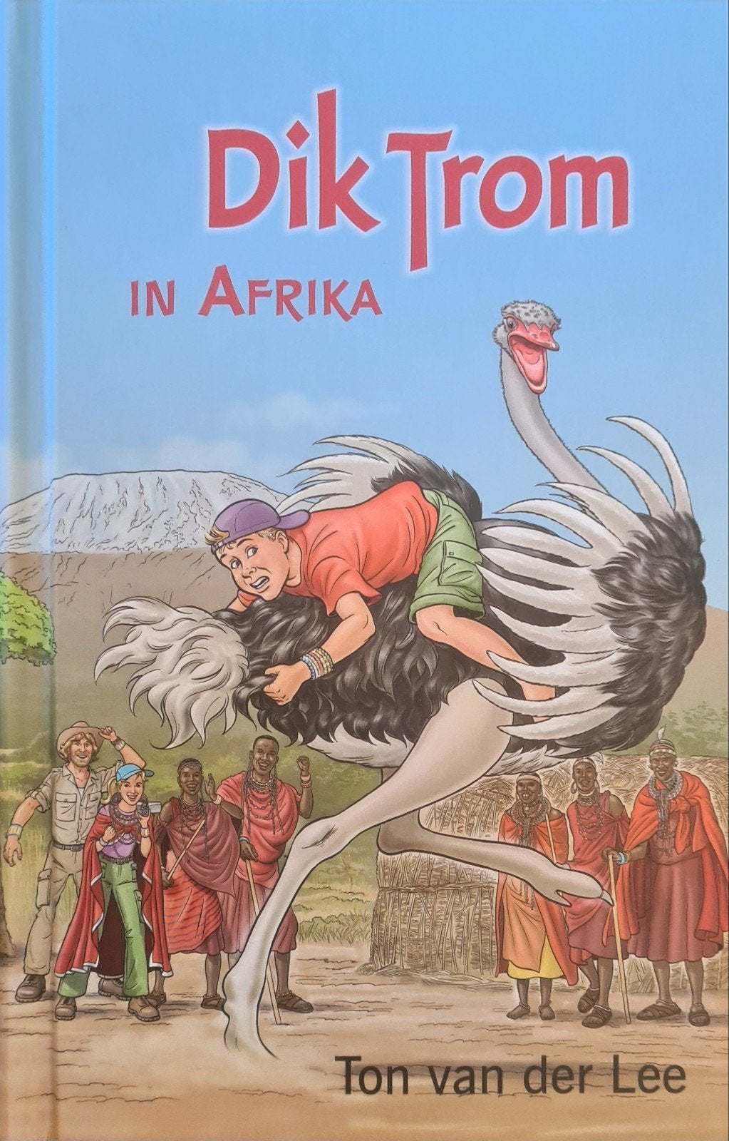 Dik Trom in Afrika - Avontuurlijk kinderboek, Ophalen of Verzenden, Zo goed als nieuw, Ton van der Lee, Fictie algemeen