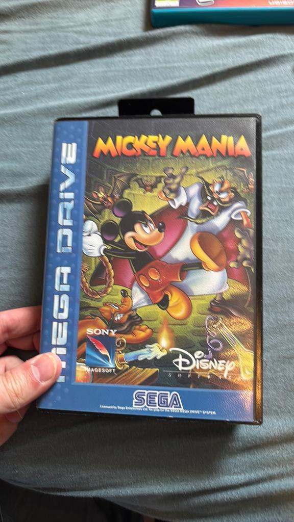 Sega mega drive mickey mania, 1 speler, Zo goed als nieuw, Vanaf 3 jaar, Mega Drive