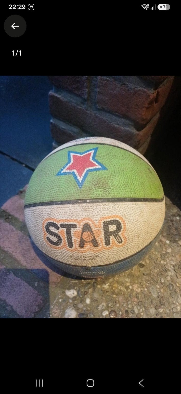 basketbal, Ophalen of Verzenden, Gebruikt, Bal