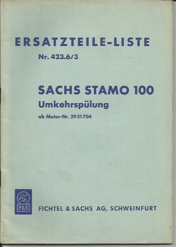 Sachs Stamo 100 Stationnair Motor (7067z), Ophalen of Verzenden, Zo goed als nieuw, Tractor en Landbouw
