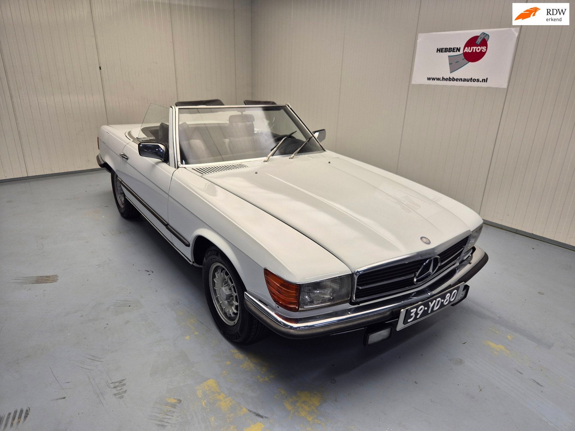 Mercedes-Benz SL-klasse 280 SL roadster Automaat Met Hard En, Auto's, Automaat, Achterwielaandrijving, Gebruikt, Zwart