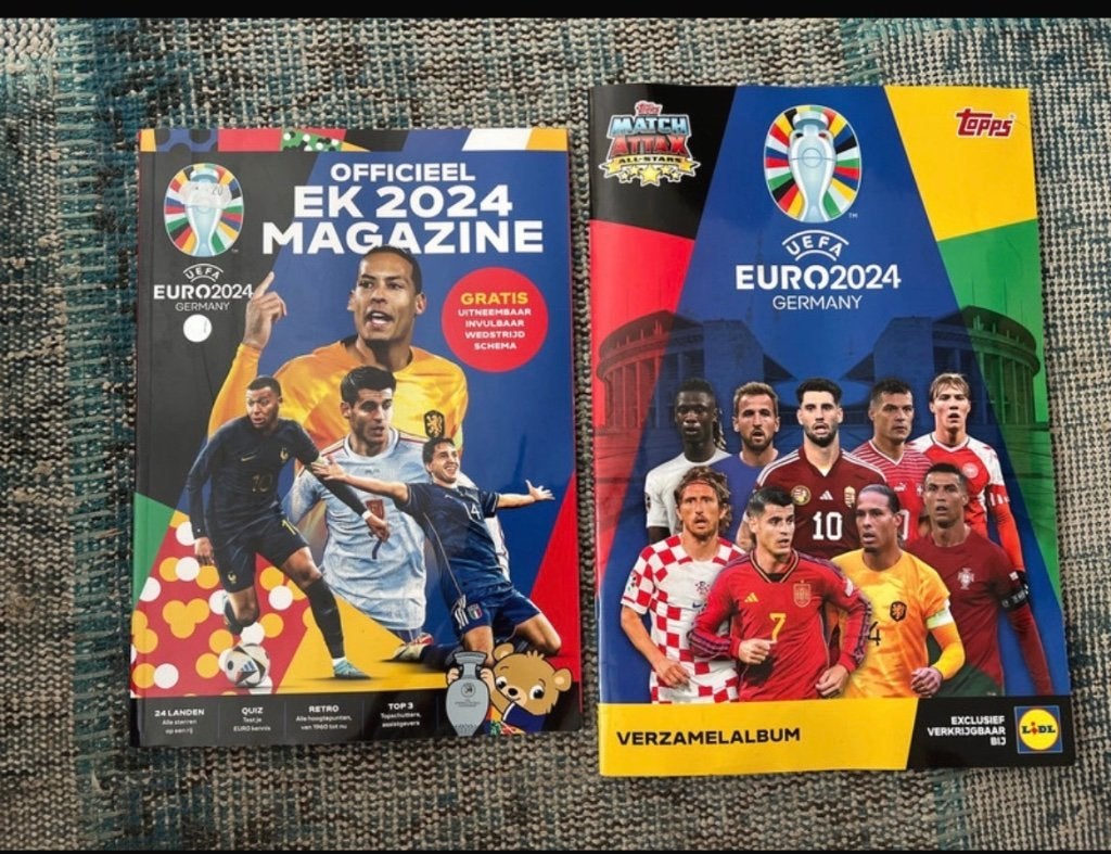 UEFA 2024 verzamelalbum, Lidl, Ophalen of Verzenden