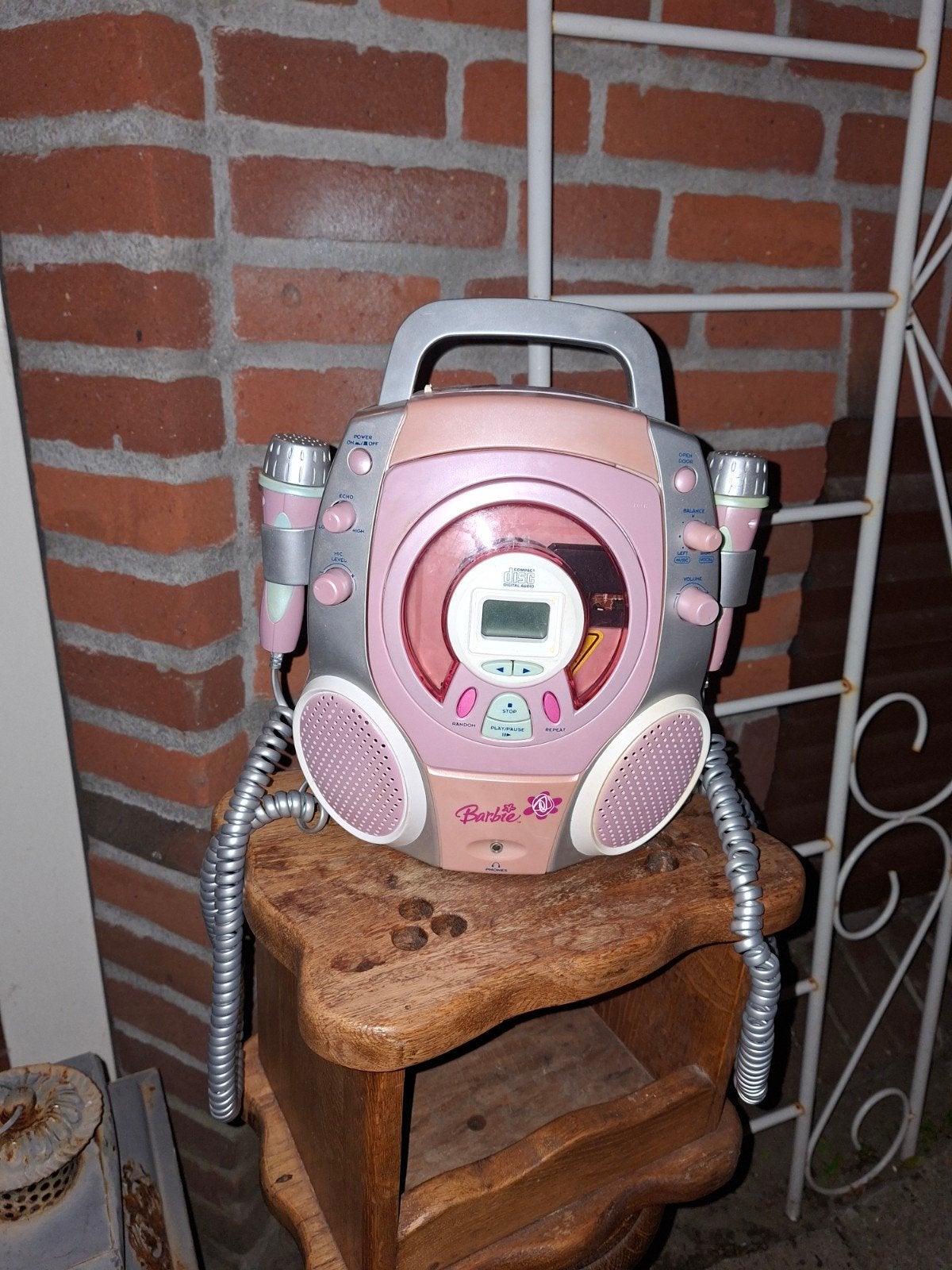 Barbie kinder karaoke set., Ophalen of Verzenden, Zo goed als nieuw