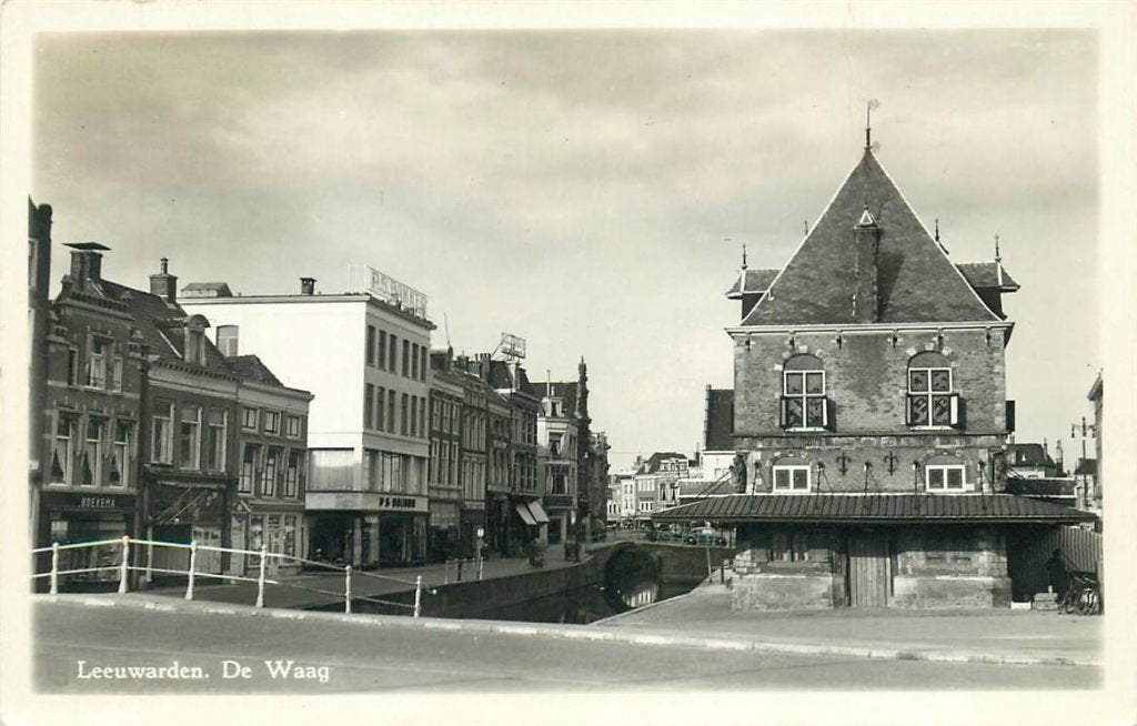 379-222-005 Leeuwarden  De Waag, Ophalen of Verzenden, Voor 1920, Friesland