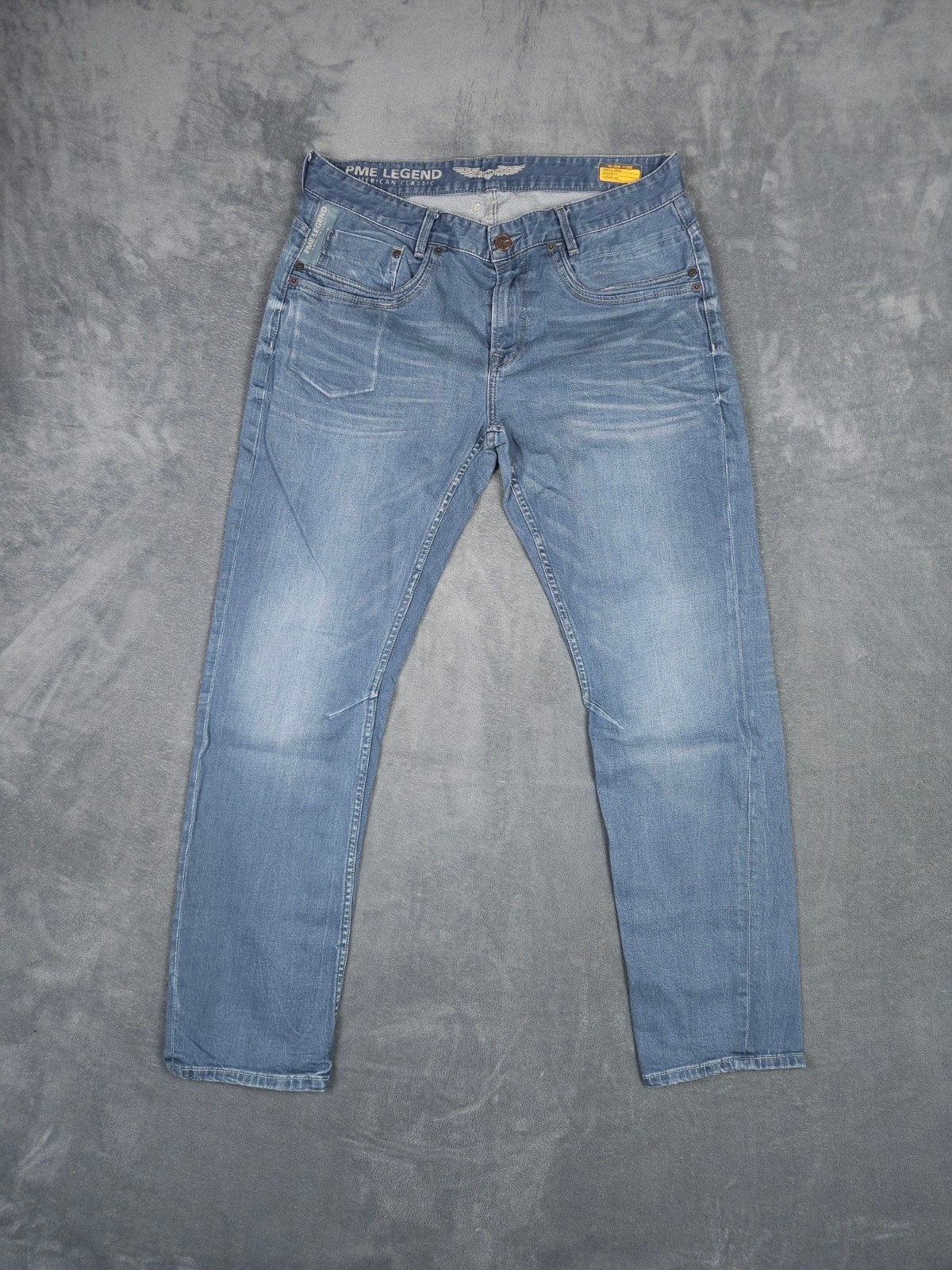 Pme Legend Broek W36 L32 Skymaster Regular Blauw Jeans, W36 - W38 (confectie 52/54), Blauw, ., Ophalen of Verzenden