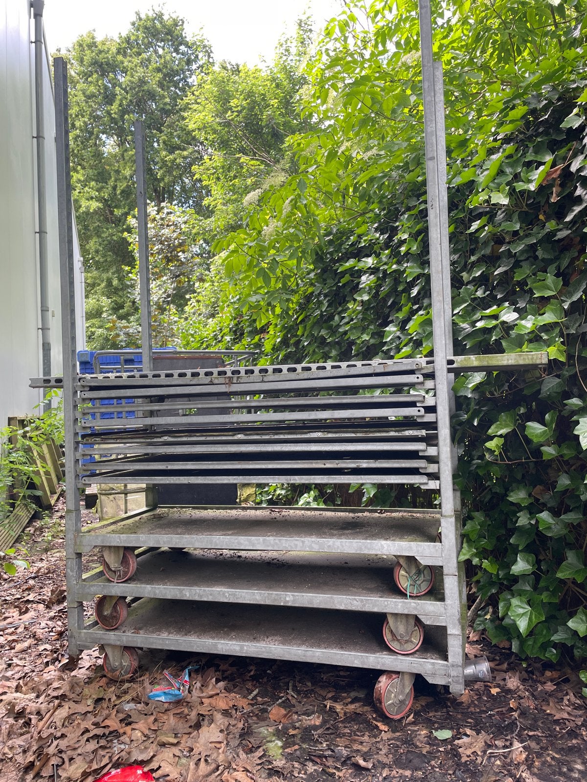 Deense kar - Plantentrolley voor kwekerij of tuincentrum, 1000 tot 2000 kg, Ophalen, Handmatig, Overige typen