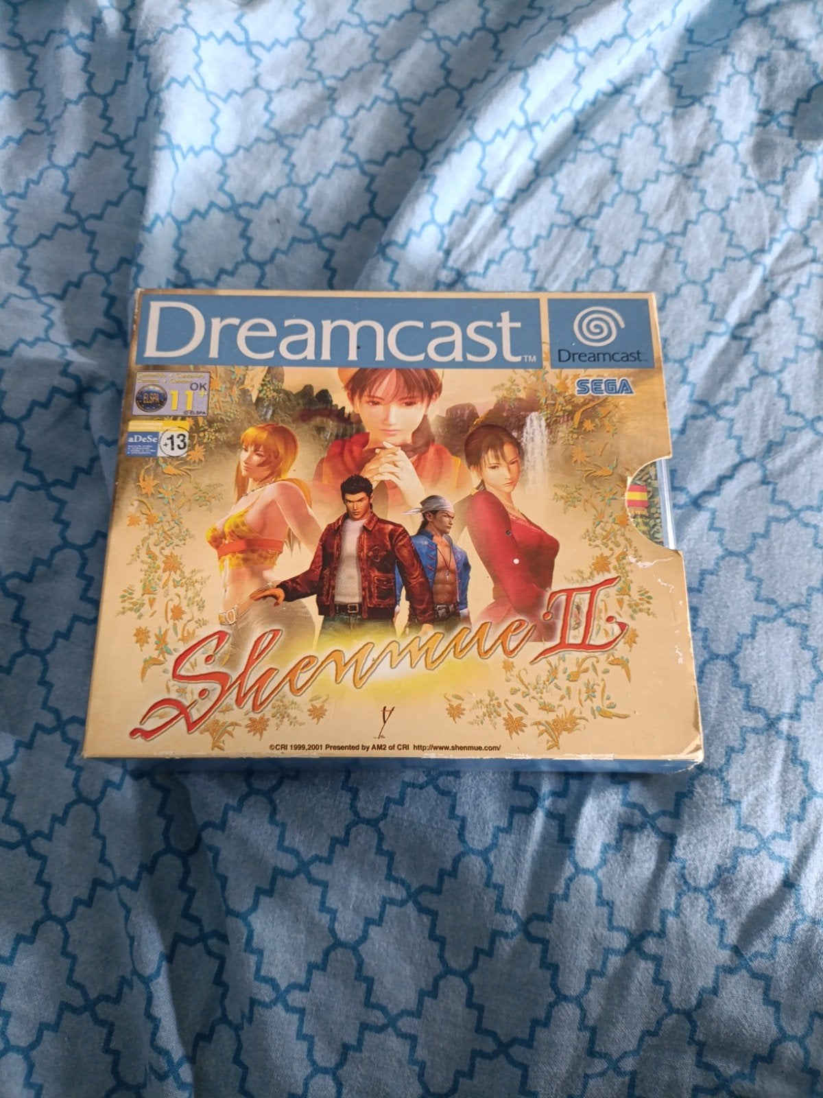 Zeldzame Sega Dreamcast Shenmue II Big Box - 100% COMPLEET, Spelcomputers en Games, Vanaf 18 jaar, 1 speler, Ophalen of Verzenden