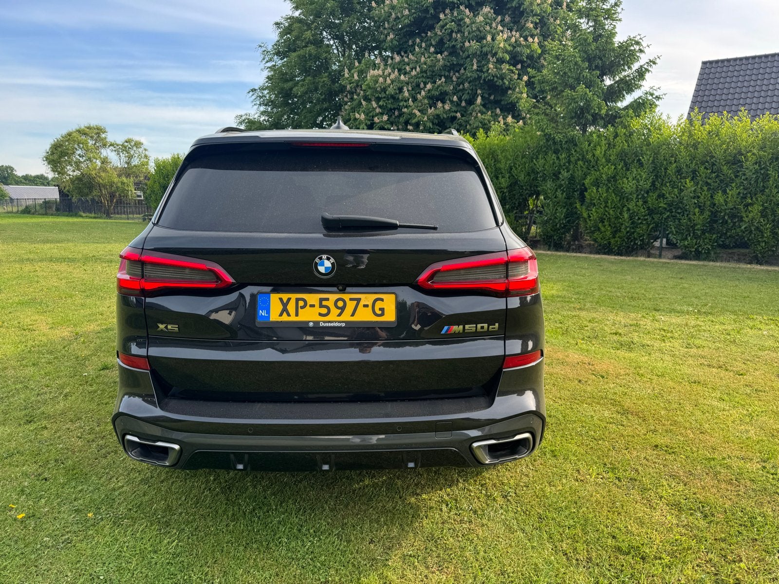 BMW X5 M50d Xdrive 400pk Aut 2018 Zwart, Auto's, BMW, Automaat, X5, 2993 cc, Zwart