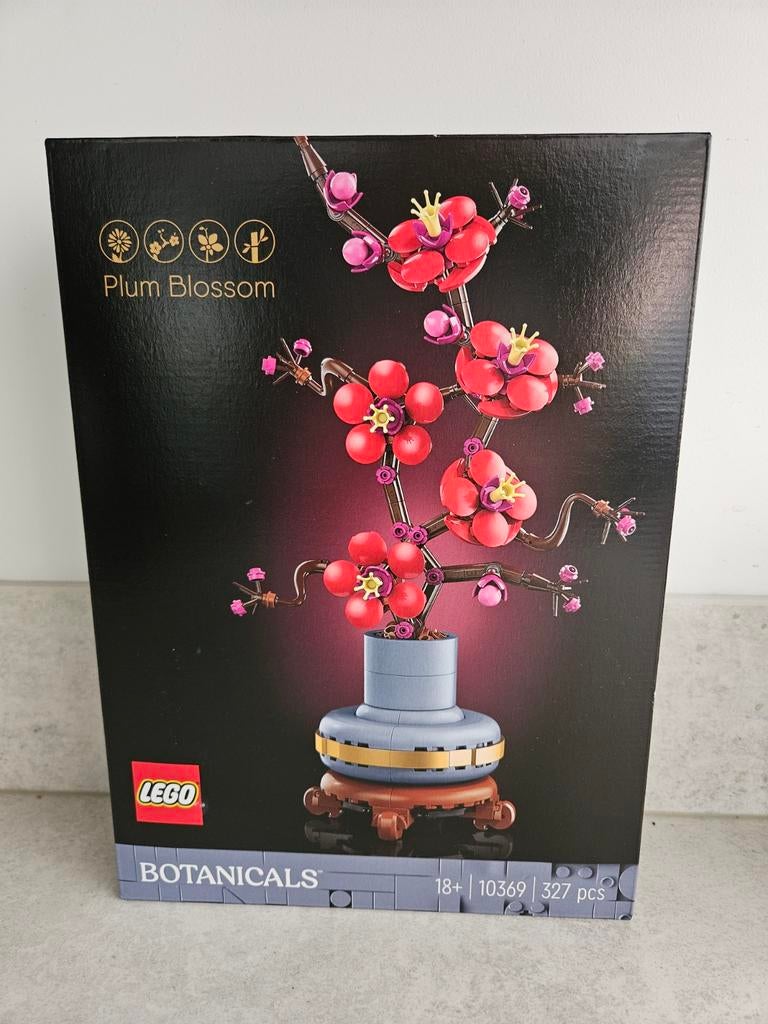 LEGO Botanicals 10369 Pruimenbloesem - Nieuw in doos, Overige thema's, Lego, Nieuw, Ophalen of Verzenden