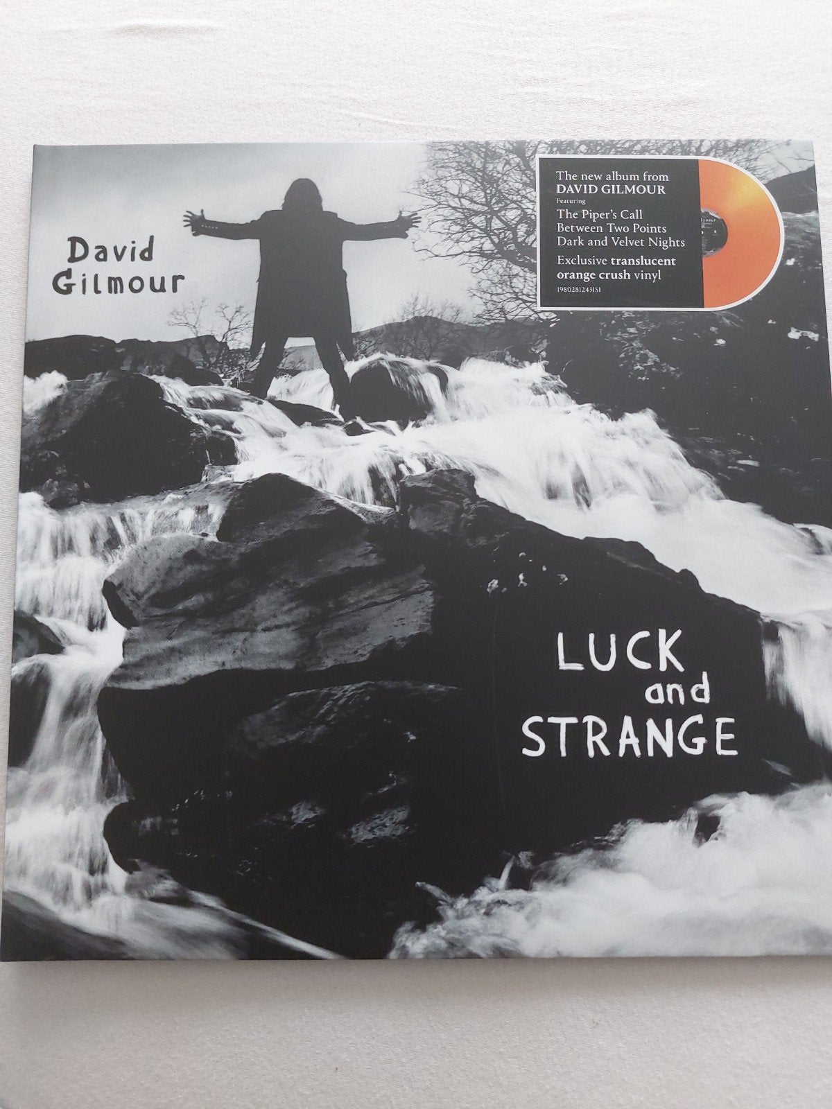 David Gilmour - Luck and strange, Cd's en Dvd's, Vinyl | Rock, Ophalen of Verzenden, Zo goed als nieuw, Overige formaten, Poprock