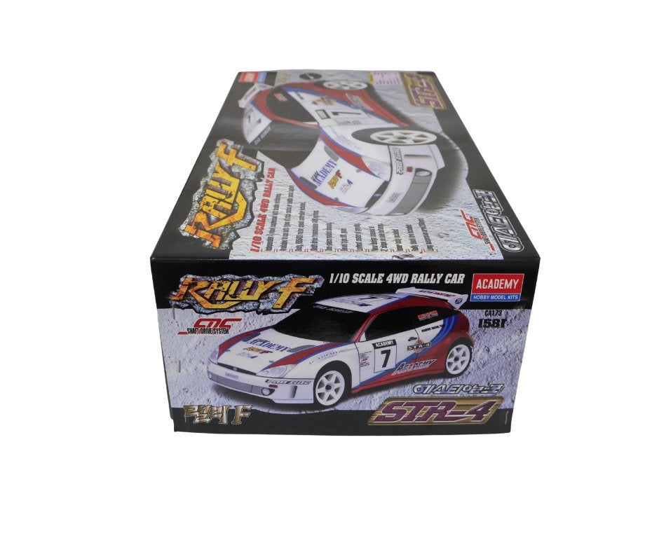 Academy Ford Focus STR-4 4wd Rally Car 1/10, Verzenden, Nieuw, Overige schalen, Auto onroad