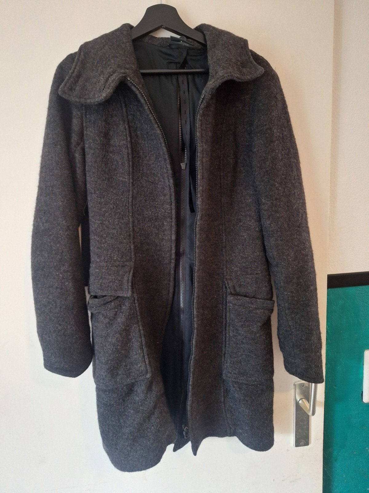 Mamamila draagjas/zwangerschapsjas, Kleding | Dames, Mamamila, Ophalen of Verzenden, Maat 36 (S), Grijs