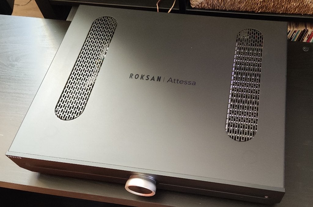 Roksan Attessa stereo versterker, Ophalen of Verzenden, Zo goed als nieuw, Overige merken
