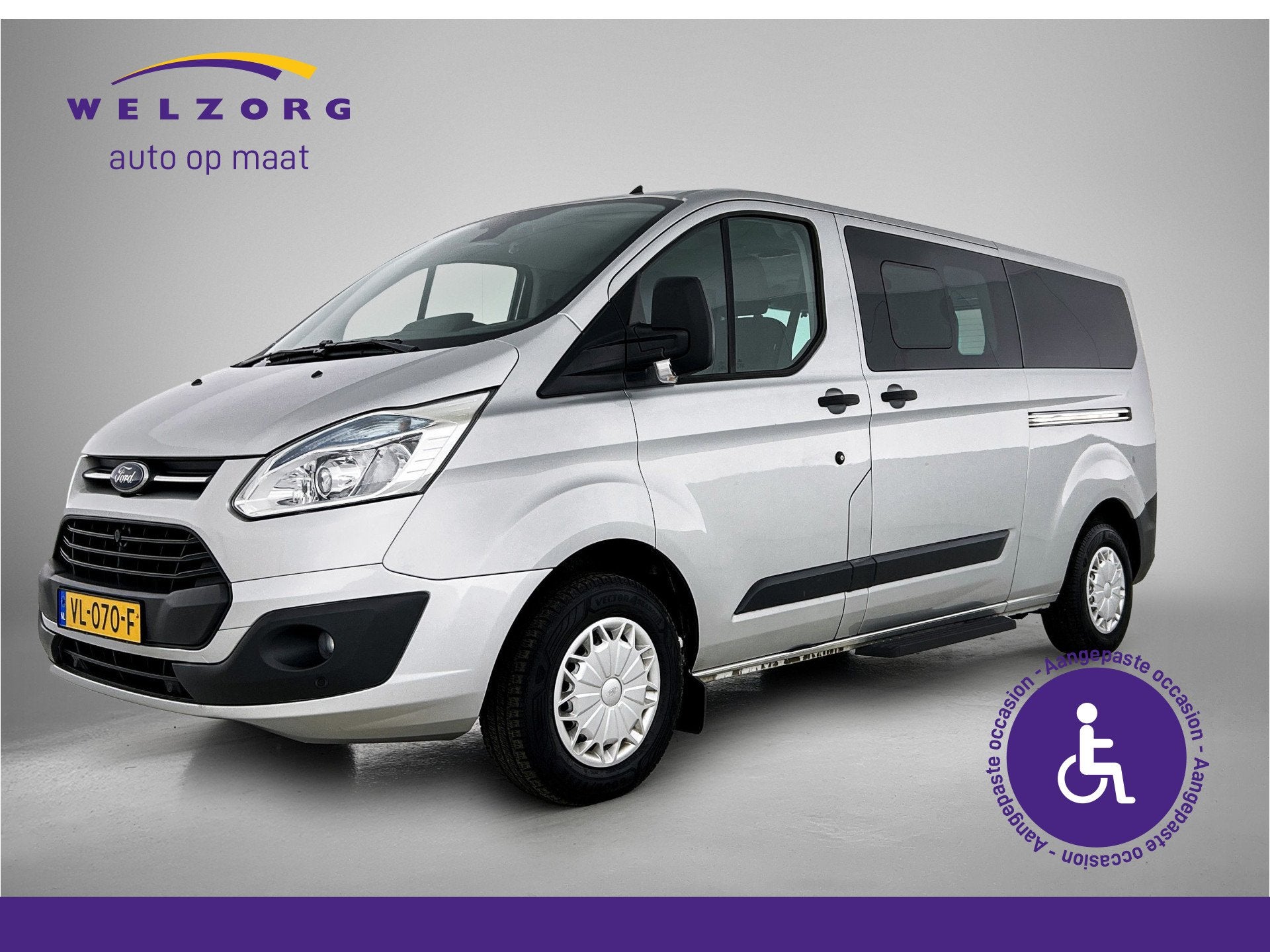 Ford Transit Tourneo Custom 310 2.2 TDCI L2H1 Ambiente Direc, Auto's, Voorwielaandrijving, Gebruikt, 4 cilinders, 4 stoelen