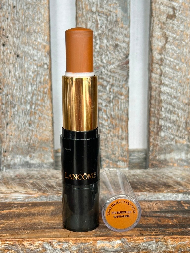 Lancome Teint Idole Ultra Wear Foundation Stick 10 Praline, Bruin, Gehele gezicht, Ophalen of Verzenden, Zo goed als nieuw