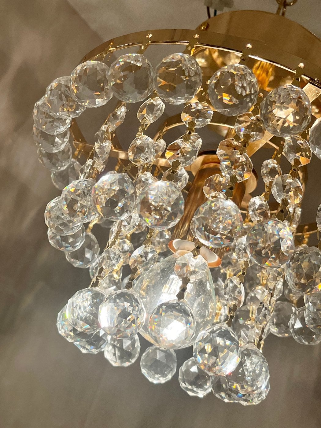 Foto 6 van 8 beschikbaar vintage echte swarovski kroonluchters gemerkt