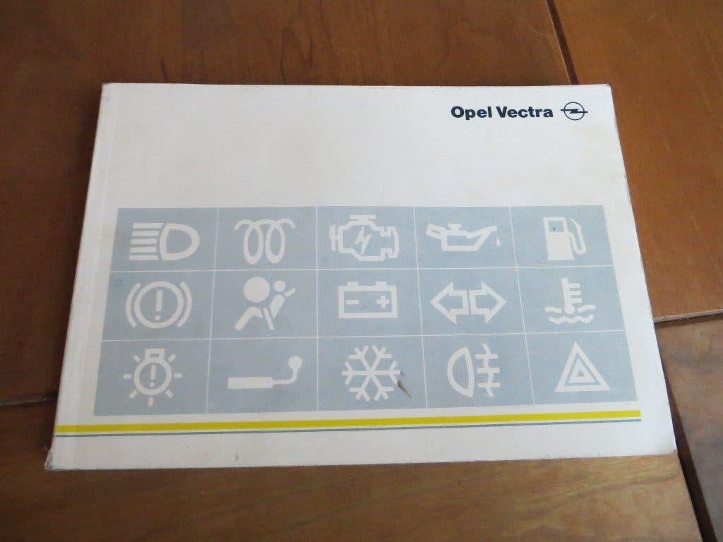 Instructieboek Opel Vectra incl. Vectra 2.5 V6 1996, mooi!, Ophalen of Verzenden
