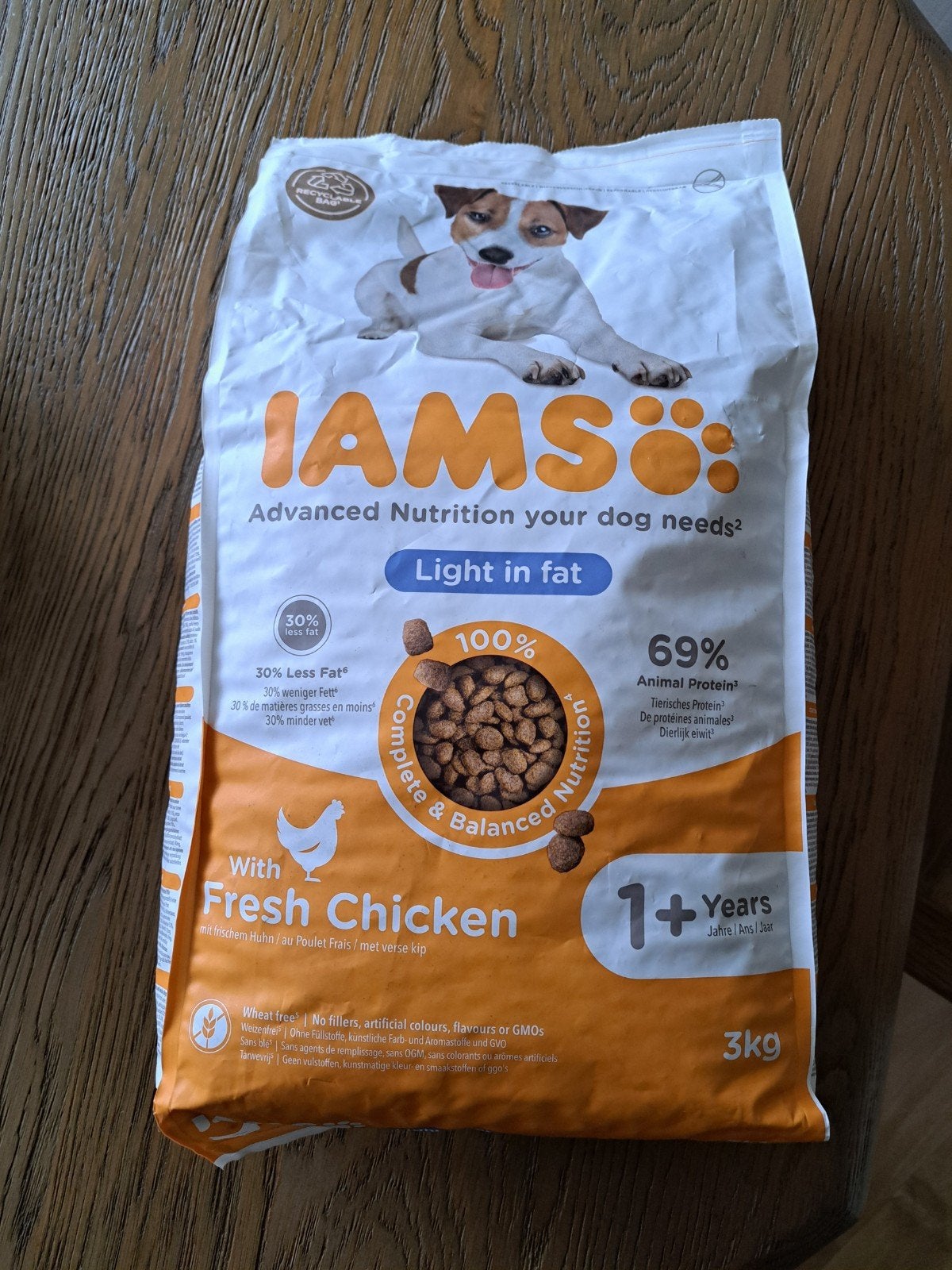 Lams hondevoer fresh chicken 3 kg nieuw., Dieren en Toebehoren, Dierenvoeding, Ophalen of Verzenden