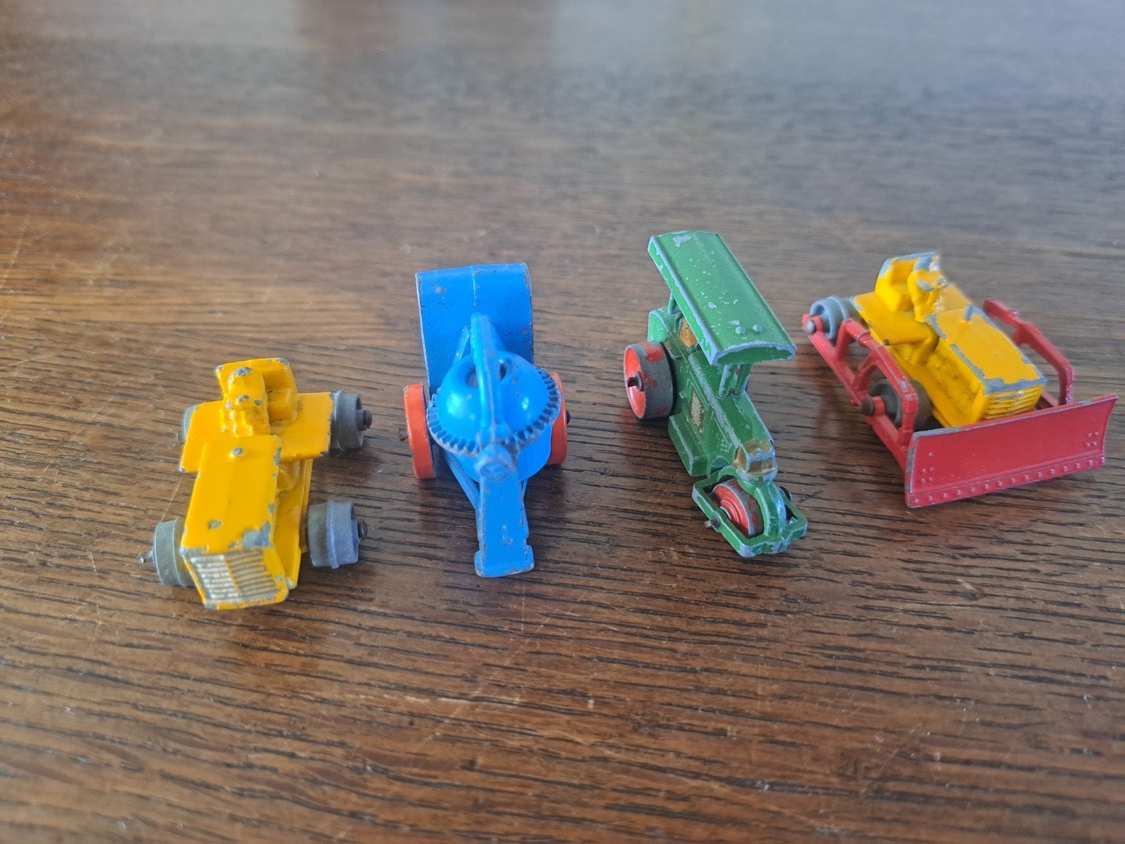 vier vintage Matchbox Lesney voertuigen, Ophalen of Verzenden