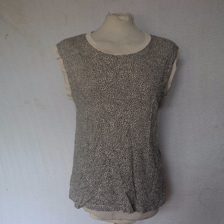 Stoer t-shirt.Luipaardprint.Mt M.Merk Monki, Maat 38/40 (M), ., Ophalen of Verzenden, Zo goed als nieuw