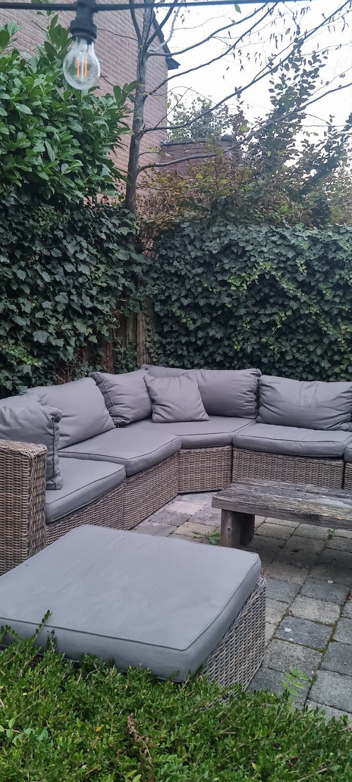 loungeset, hoekbank, tuinbank, loungebank, Ophalen, 5 zitplaatsen, Gebruikt, Bank