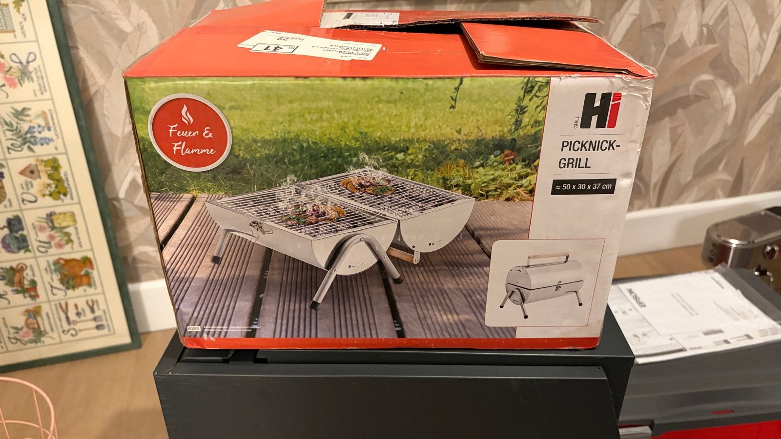 HI Picknick-Grill - Compacte en Draagbare Barbecue, Ophalen, Nieuw