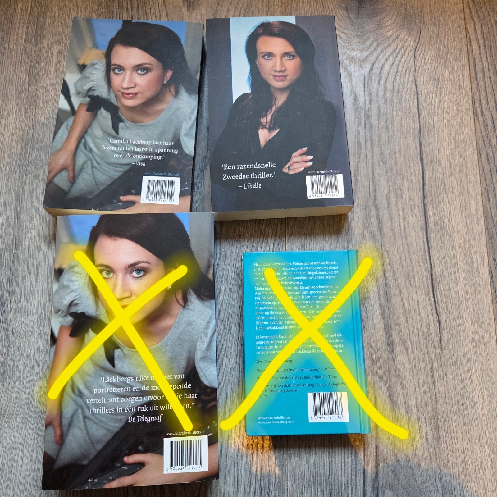 Camilla Läckberg thrillers, Boeken, Ophalen of Verzenden, Gelezen, Camilla Läckberg