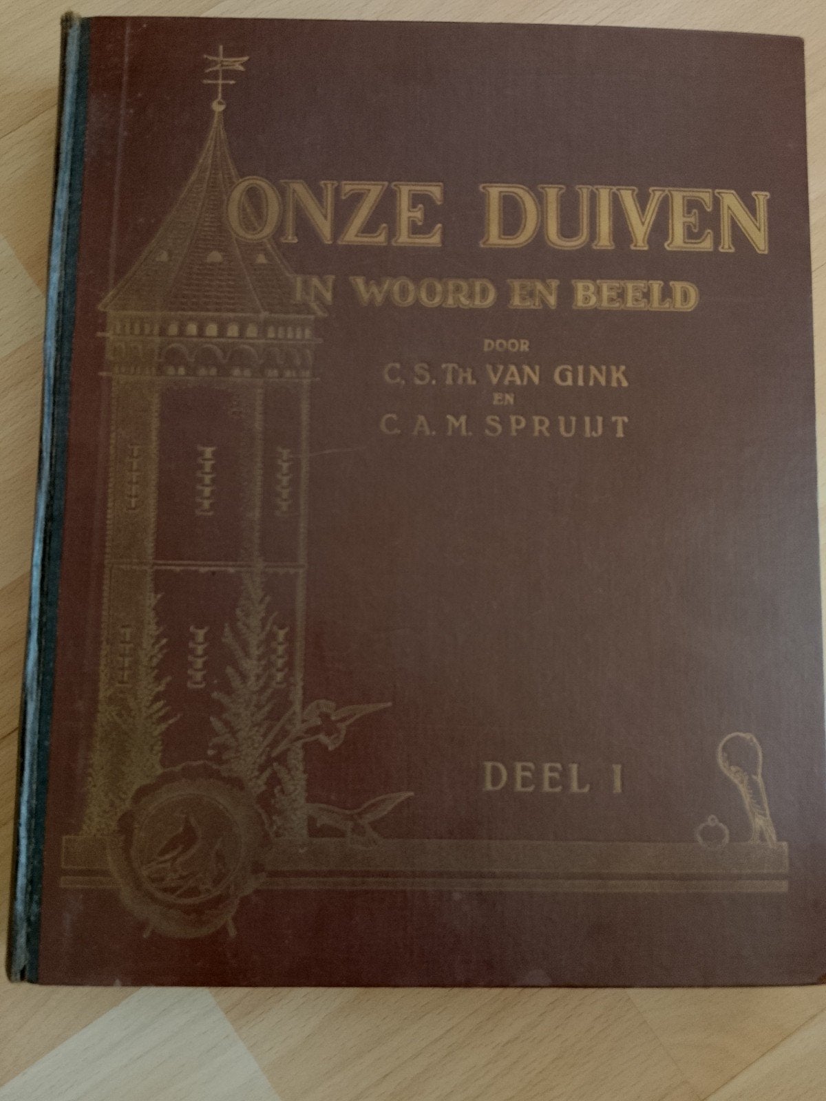 Onze DUIVEN in woord en beeld uit 1920 plaatjesalbum, Ophalen of Verzenden, Gelezen, Spuijt, Plaatjesalbum