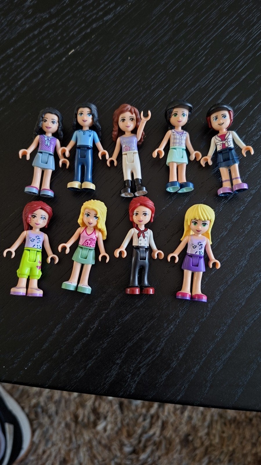 Lego Friends restpartij ruim 1 kilo - mini dolls en dieren, Ophalen of Verzenden, Gebruikt