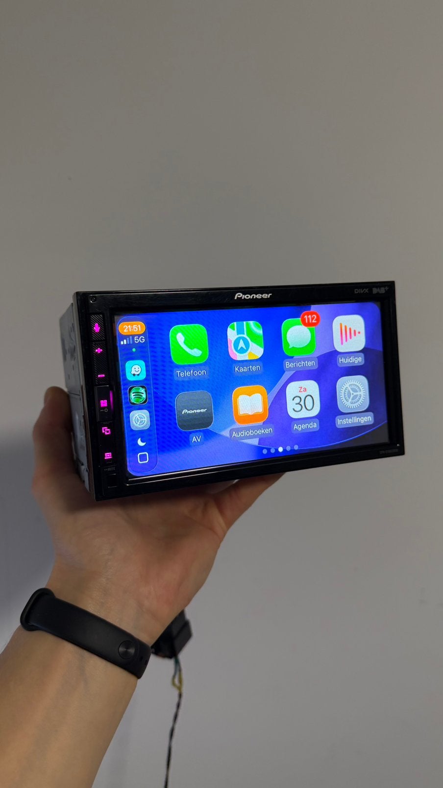 Pioneer SPH-EVO62DAB autoradio Apple carplay & Android Auto, Auto diversen, Autoradio's, Ophalen of Verzenden, Zo goed als nieuw