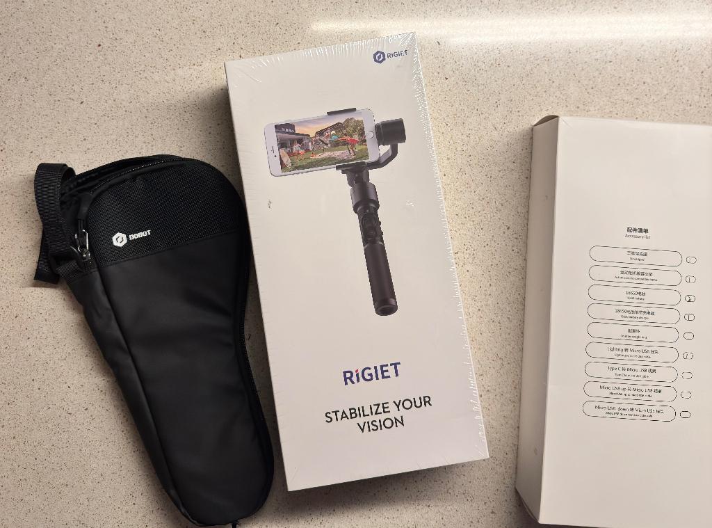 Rigiet Gimbal Stabilizer - Nieuw in verpakking!, Ophalen of Verzenden, Nieuw, Overige merken