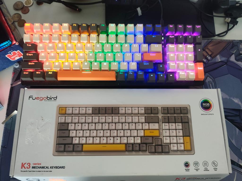 Fuegobird k3 mechanical keyboard, Ophalen of Verzenden